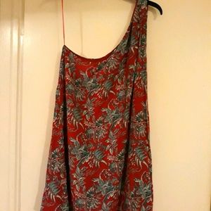 One shoulder dress